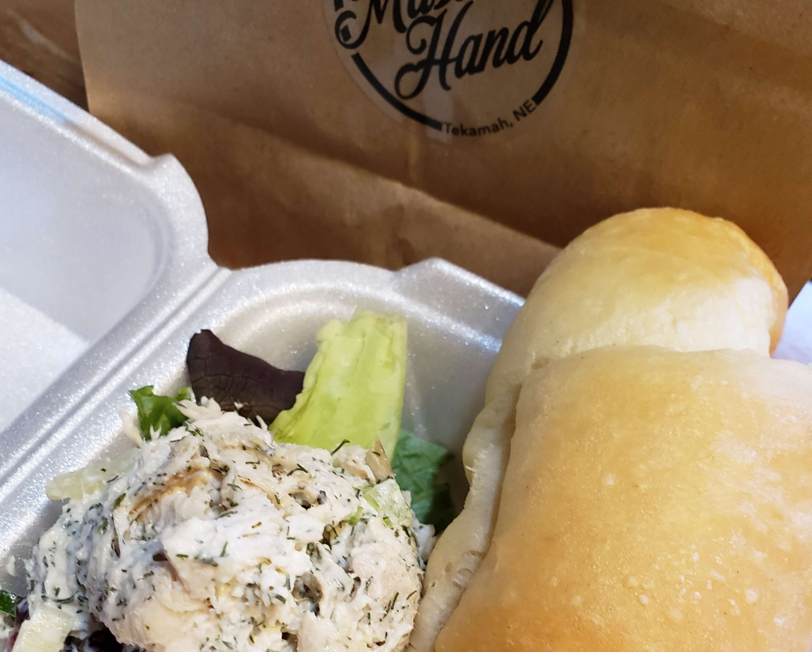 To Go Menu - Chicken Salad + Croissant - Serving For 1, 6, Or 12 People