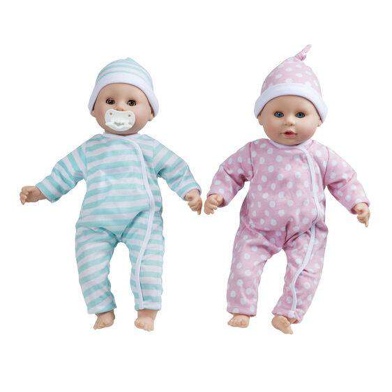 Toys - Mine To Love Twins Luke & Lucy Dolls