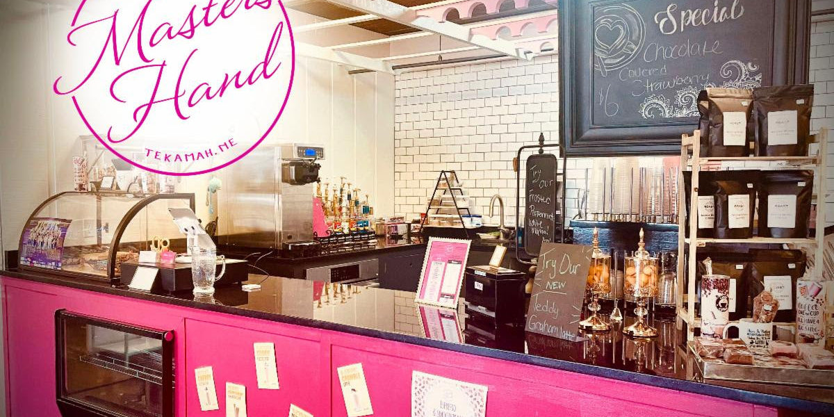 Find your favorite drink at the Master's Hand Coffee Bar