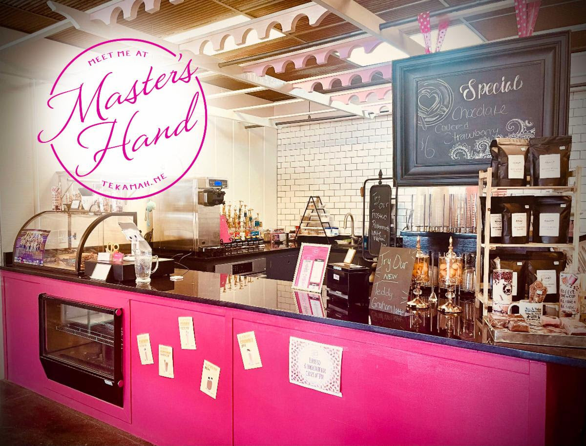 Find your favorite drink at the Master's Hand Coffee Bar