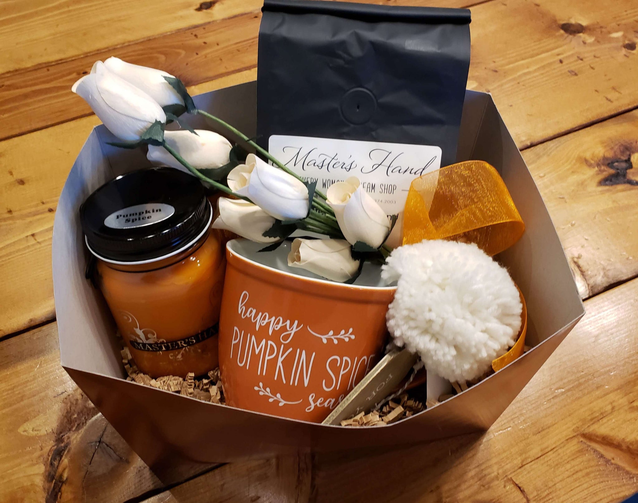 All Things Pumpkin - Gift Basket - Master's Hand Candles