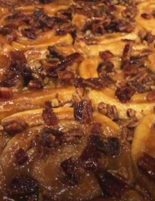 Bakery - ALL NEW Candied Bacon Caramel Pecan Rolls